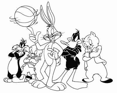 Baby Looney Tunes Coloring Pages