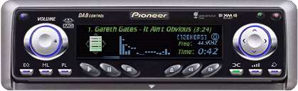 The Superb Pioneer Skin - Looks just like a in-car CD Player!