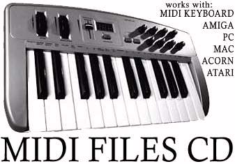 CD Compatible with ALL Computers! - Contains .MIDI files 