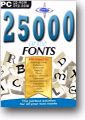 25,000 CREATIVE FONTS